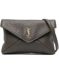 Saint Laurent - Cassandre Chain Pouch In Lambskin - Lyst