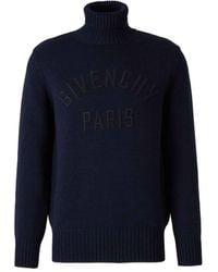 Givenchy - Cotton Turtleneck Sweater - Lyst
