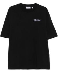 Off-White c/o Virgil Abloh - Script Logo Skate T-Shirt - Lyst