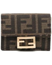 Fendi - Baguette Trifold Wallet - Lyst