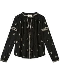 Isabel Marant - Rodis Silk Blouse - Lyst
