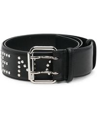 Givenchy - Leather Belt With Studs - Lyst