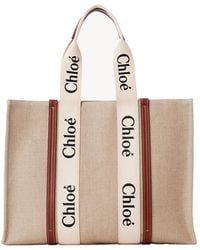 Chloé - Large Woody Tote Bag - Lyst