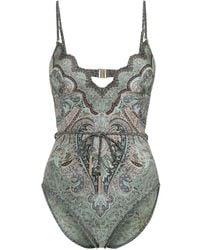 Zimmermann - Wanderlust Swimsuit - Lyst