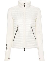 Moncler - Grenoble Padded Zipped Sweater - Lyst