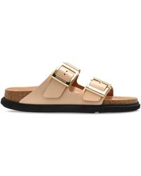 Birkenstock - Arizona Db Shine New, Natural Leather - Lyst