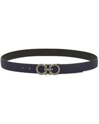 Ferragamo - Classic Logo Buckle Belt - Lyst