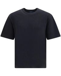 Herno - Half-sleeve T-shirt With Embroidered Logo - Lyst
