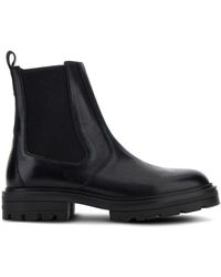 Hogan - H673 Leather Chelsea Boots For - Lyst
