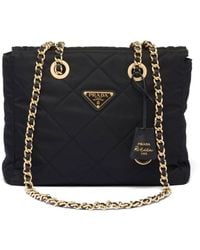 Prada - Re-Edition 1995 Chaine Small Re-Nylon Tote Bag - Lyst