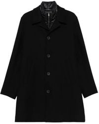 Herno - Single-Breasted Padded Coat Clothing - Lyst