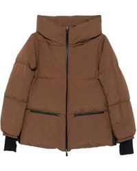 Herno - High-Neck Quilted Jacket - Lyst