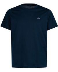 Paul & Shark - Cotton T-Shirt - Lyst