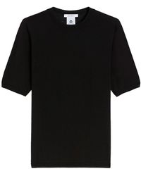 Max Mara - Short-Sleeved Basic Wool Sweater - Lyst