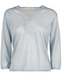 Zanone - 3/4 Sleeve T-shirt - Lyst