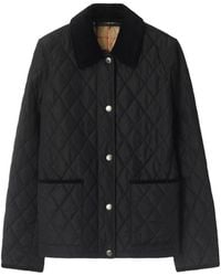 Burberry - Dorset Quilted Jacket/Sand - Lyst