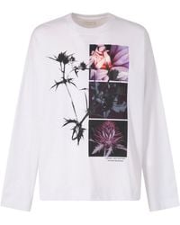 Dries Van Noten - Hegland Long-Sleeved Printed Tshirt - Lyst