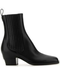 Fendi - Stylish Leather Ankle Boots For - Lyst