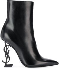 ysl platform boots