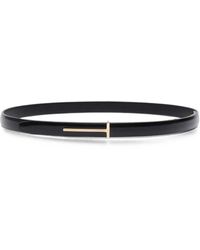Tom Ford - Solid Logo Belt - Lyst