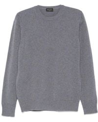 Roberto Collina - Wool And Cashmere Mélange Crew-Neck Sweater - Lyst