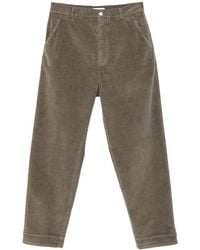 Cellar Door - Fadi Ribbed Cotton Trousers - Lyst