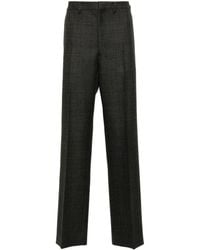 Prada - Cotton Trousers - Lyst