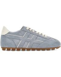 Hogan - Olympia Suede Sneakers - Lyst