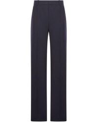 Saint Laurent - High-Waisted Tailored Pants - Lyst