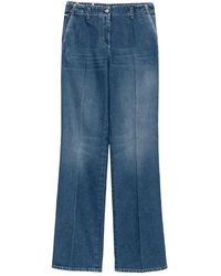 Dries Van Noten - Fitted Jeans With Flared Leg - Lyst