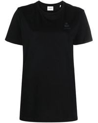 Isabel Marant - Logo-Print Short-Sleeve T-Shirt - Lyst