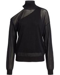 Fendi - Silk Organza Top - Lyst