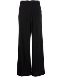 Maison Margiela Synthetic Pants in Blue Womens Clothing Trousers Slacks and Chinos Full-length trousers 