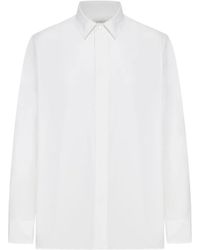 Saint Laurent - Cassandre Cotton Poplin Shirt - Lyst