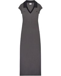 Courreges - Sports Polo Long Dress Clothing - Lyst