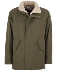 Herno - Light Military Coat - Lyst