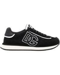 Dolce & Gabbana - Sports Shoes With Logo - Lyst