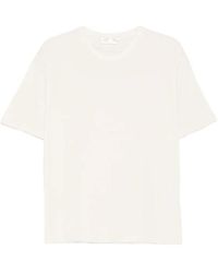 Roberto Collina - Round-Neck Cotton T-Shirt - Lyst