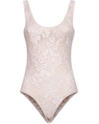 Zimmermann - Lace Scoop Bodysuit Clothing - Lyst