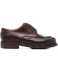 Paraboot - Chambord Smooth Leather Derby Shoes - Lyst