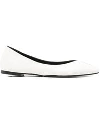 Jacquemus - Ovalo Two-Tone Ballet Flats - Lyst