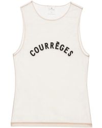 Courreges - Illusion Tulle Top - Lyst
