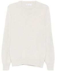 Brunello Cucinelli - Cashmere Sweater With Patches - Lyst