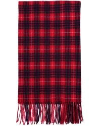 Baracuta - Wool Blend Tartan Scarf - Lyst