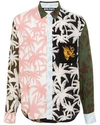 Palm Angels - Palm-Tree Print Shirt - Lyst