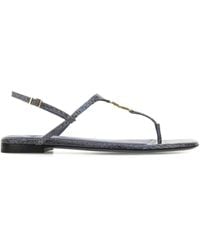 Fendi - Ffold Thong Sandals In Ayers - Lyst