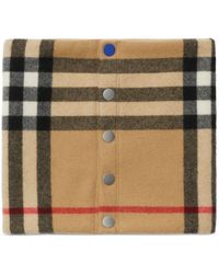 Burberry - Neck Warmer Check Accessories - Lyst