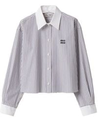 Miu Miu - Shirt - Lyst