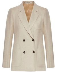 Tagliatore - Nayade Double Breasted Jacket - Lyst