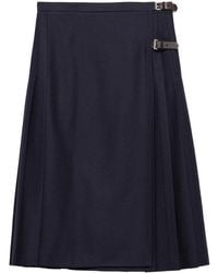 Prada - Gonna Midi - Lyst